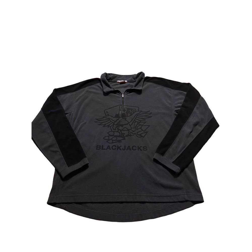 Colorado Timberline Mens 1/4 Zip Pullover Fleece Sweater Blackjack Eagle Size M